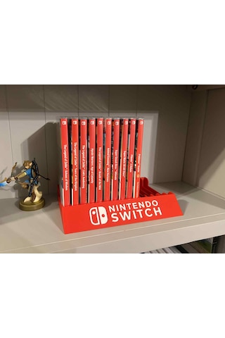 Nintendo Switch Cd Kutusu Düzenleme Rafı