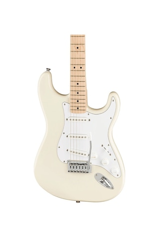 Squier Sonic Stratocaster Hard Tail Akçaağaç Klavye Arctic White Elektro Gitar
