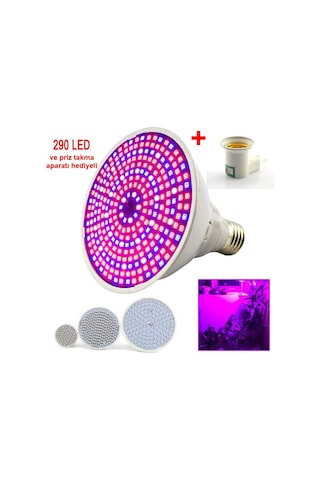 Bitki Yetiştirme Lambası Full Spektrum 290 Led