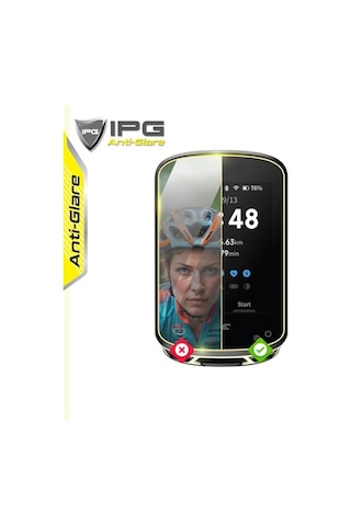 Ayrex Magene C506 - C506se Smart Navigation Gps Bisiklet Bilgisayarı İçin Ipg Anti-glare Parlama Önleyici Mat Ekran K Diğer