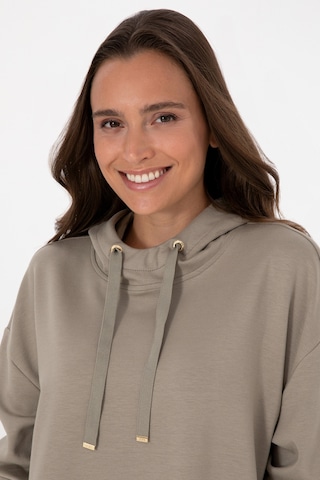 U.S. Polo Assn. Kadın Açık Haki Modal Karışımlı Kapüşonlu Sweatshirt 50313561-VR183