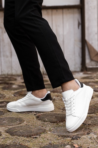 Daxtors D0506 Günlük Ortopedik Erkek Casual Ayakkabı Beyaz