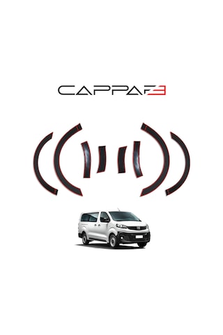 Fiat Scudo 2023- Yıl Ve Sonrası Uyumlu Çamurluk Dodik 8 Parça