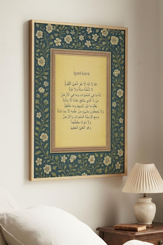 2 Adet Siyah Ahşap Çerçeveli Dağ Ve Orman Manzaralı Vintage Tablo