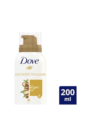 Dove Argan Yağı Köpük Duş Jeli 200 ML