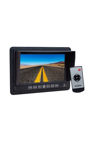 Ayt Powermaster Pm-5879 7 İnç 12-24 Volt 3 Kanal Av Girişli Oto Monitörü Araç İçi Monitör