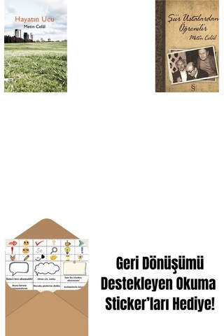 Hayatın Ucu + Şiir Ustalardan Öğrenilir + Okuma Sticker'ları