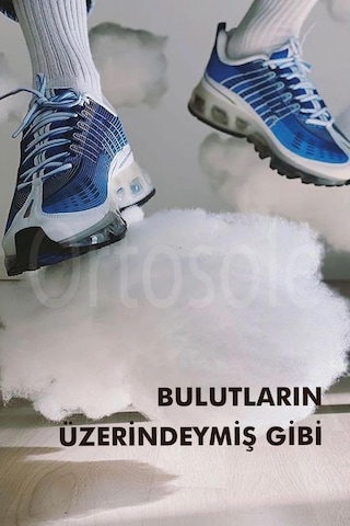 Ortosole OS204 Memory ve Jel Ortopedik, Hafızalı Yumuşak Tabanlık