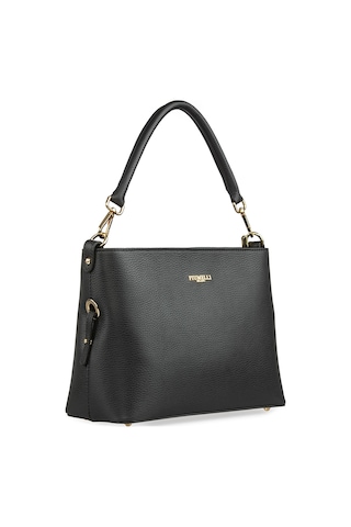 Omuz Çantası Kadın Grazıa Piumelli Milano Bag D28 Black D28 Black Siyah