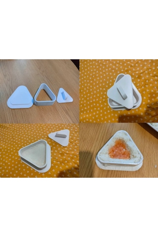 Onigiri Şekillendirici, Onigiri Yapma Aleti - 3d Baskı