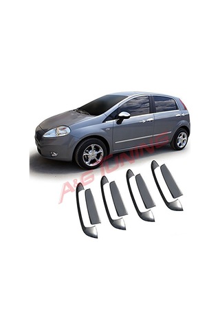 Fiat Punto Krom Kapı Kolu 2006 Üzeri 8Prç Paslanmaz Çelik N11.775