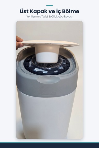 Tommee Tippee Twist & Çöp Kovası (Yenilenmiş)
