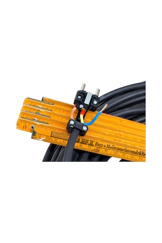 Başlıklı 20 Metre Uzatma Kablosu 3x1.5 Mm 3'lü Grup Priz 1
