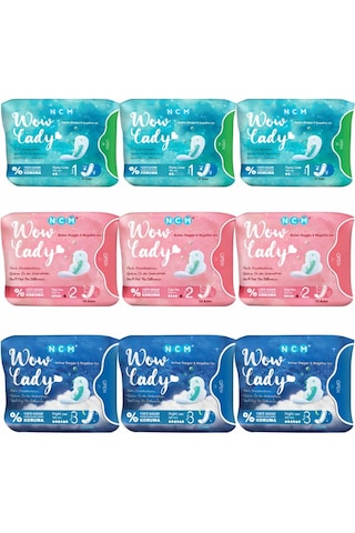 Wow Lady Hijyenik Ped Set