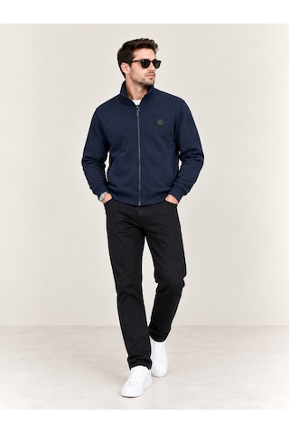 Vigoss Hakim Yaka Ferm. Erkek Sweatshırt 63281-30112 Lacivert