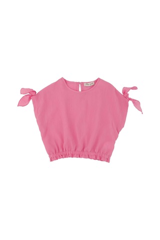 Best Kids Kız Çocuk Kolu Bağlamalı Bluz 001