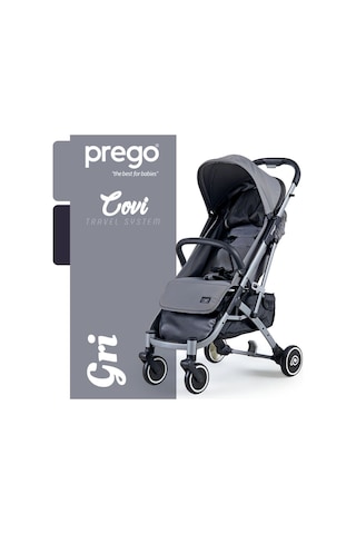 Covi Katlanabilen Kabin Boy Bebek Arabası 2024 Gri