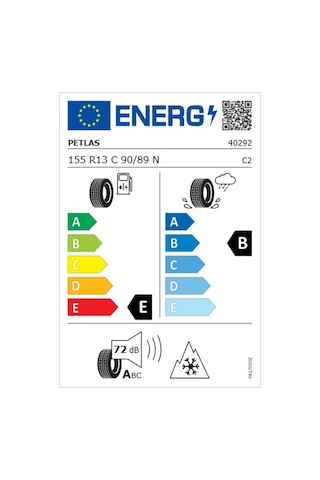 Petlas 155R13C 90/89N M+S 3Pmsf 8Pr Fullgrip Pt935 Kış Lastiği - 2025