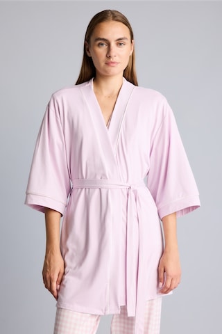 Defacto Ultra Yumuşak Regular Fıt Wrap Yaka Softshell Sabahlık H1279ax26smpr336 Mor-pr336