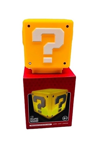 Yy Mario Led Ses Kontrolü Gece Lambası Sarı