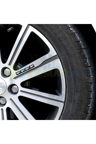 Opel Opc Logo Damla Sticker Vites Direksiyon Jant Torpido 2 Adet