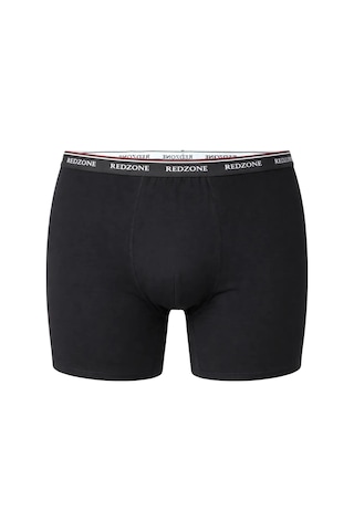 5 Li Paket Erkek Büyük Beden Rahat Kalıp Redzone Likralı Bambu Boxer Siyah
