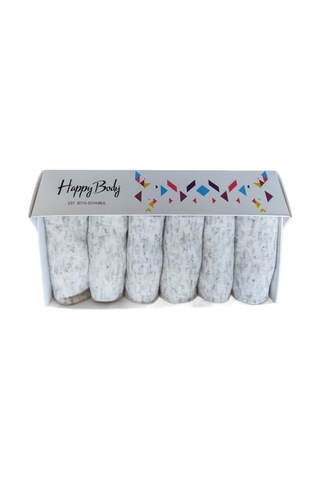 Happy Body Happybody Çorap (Art..:35269) Keten 6 Çift Bayan Soket Özel Kutu EKRU/KETEN