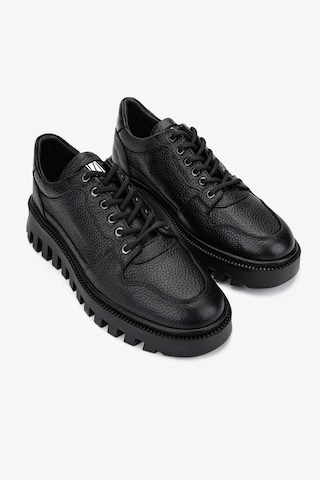 Valmenti Erkek Hakiki Deri Siyah Floter Sneakers & Spor Ayakkabı 352 21161 Erk Ayk Sk24-25 Sıyah Fltr