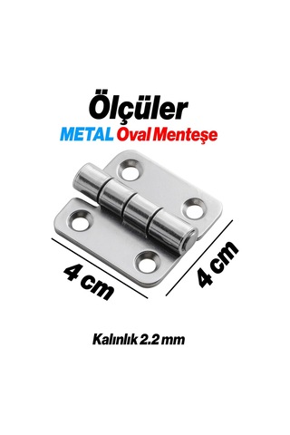 Menteşe Yaprak Gümüş Metal 40x40 Mm 2 Adet Set Kapi Pencere Dolap Mobilya Kapak Menteşe Bağlantı Diğer