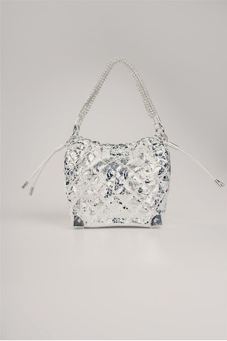 Ççs Kadın Kol Çantası C.ccs17799 GÜmüş