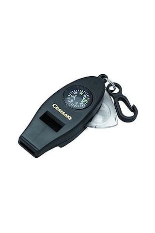 Coghlans Dört Fonksiyonlu Düdük (Düdük-Pusula-Büyüteç-Termometre)