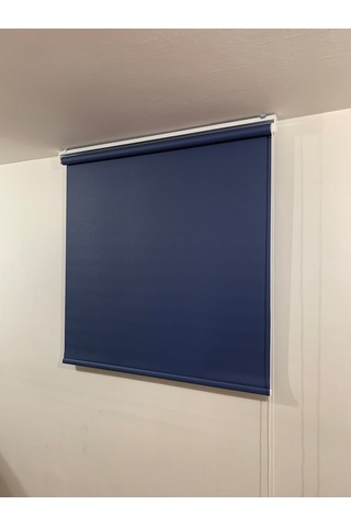 Mat Stor Perde Lacivert Renk Alüminyum Kasa Tüm Ölçülerde