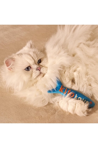Kito Toys Balık Peluş Kedi Oyuncağı