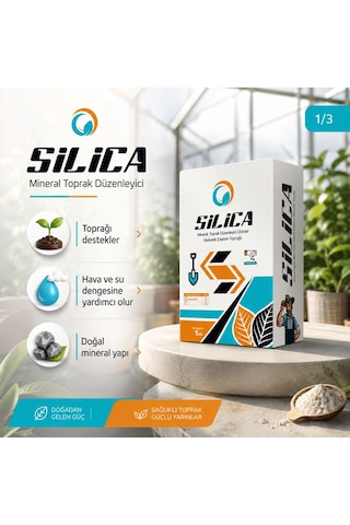 Silica Mikronize Toz Silisyum 1 Kg