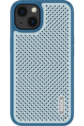 Rock Apple Uyumlu iPhone 14 Graphene Serisi Isı Dağılımlı Kılıf Mavi Mavi