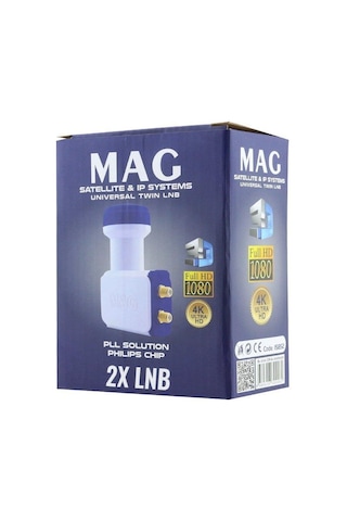 Mag Full Hd Twin Çiftli Lnb 0.1Db