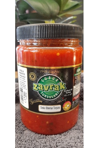 Zavrak Çubuk Soslu Biberiye Turşusu 1 L