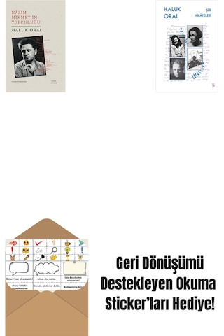 Nazım Hikmet'in Yolculuğu Ciltli + Şiir Hikâyeleri + Okuma Sticker'ları