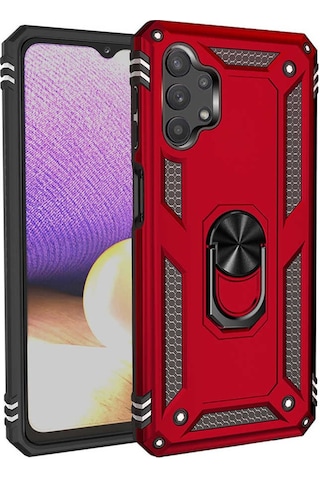 Samsung Uyumlu Galaxy A23 Kilif Zirhli Miknatisli Standli Tank Kapak 550067195