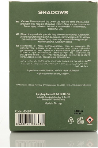 Alberto Taccini Shadows Erkek Parfüm EDP 100 ML