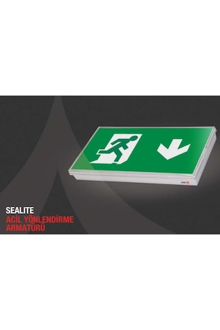 Arsel Sealite As-3010 Acil Çıkış Yönlendirme Armatürü Şebekeden Y