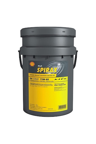 Shell Spirax S6 Gxme 75W-80 Zf Te-ML 01 L.02L.16K Kova Şanzıman Yağı 20 L