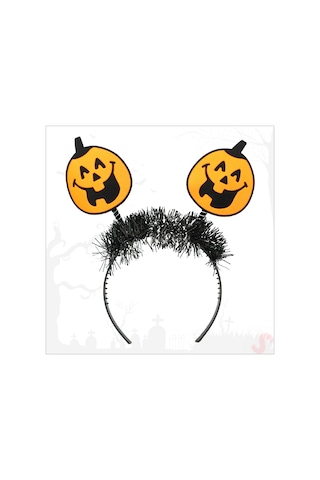 Taç - Halloween -  Gülenyüz Balkabağı