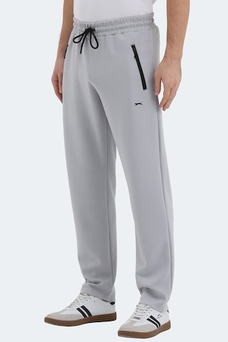 Slazenger Kıngstor I Erkek Fermuar Cepli Gri Eşofman Altı Gri