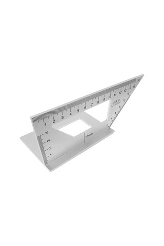 Ccgloball 45/90 Derece Düzeni Gönye Ölçer Alüminyum Alaşım Çok