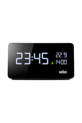 Braun Bc20beu Siyah Dijital Alarmlı Masa Saati Brn.bc20beu