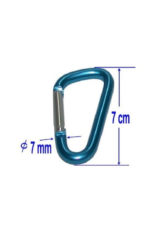 Kraken Tutucu Karabina Alüminyum 7 Cm