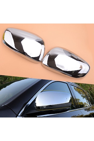 Renault Kadjar 2015 Sonrası Ayna Kapağı Abs Krom 2 Parça