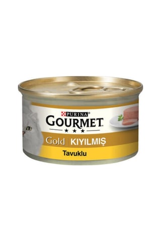 Purina Gourmet Gold Kıyılmış Tavuk Etli Konserve Yetişkin Kedi Maması 24 x 85 G