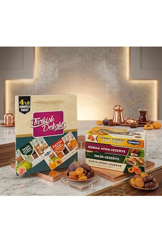 Atom Cezerye Karma - 4'lü Çanta Paket 125 Gr X 4